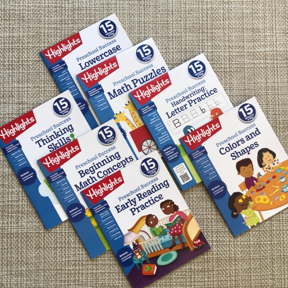 Highlights Preschool Workbooks